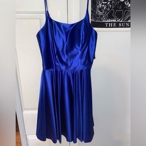 Dillards Blue Cocktail Dress